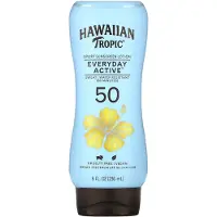 Hawaiian Tropic , Everyday Active, Sport Zonnescherm Lotion, SPF 50, Licht Tropisch, 8 fl. oz (236 ml)