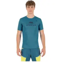 Karpos Loma Evo Print T-shirt Met Korte Mouwen Blauw L Man
