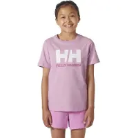 Helly Hansen Logo Jr T-shirt Met Korte Mouwen Roze 8 Years Meisje