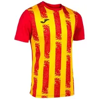 Joma Inter Iii T-shirt Met Korte Mouwen Geel,Rood 5-6 Years Jongen