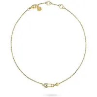 Philipp Plein - PJKGA07NU - Halsketting - Dames - SAFETY PIN - 40+5cm