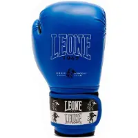 Leone1947 Iconic Junior Artificial Leather Boxing Gloves Blauw 6 oz
