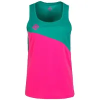 Izas Saldon V2 Mouwloos T-shirt Groen,Roze M Vrouw