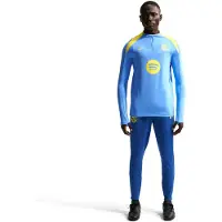 Nike FC Barcelona Strike Trainingspak 1/4-Zip 2025-2026 Lichtblauw Donkerblauw Felgeel