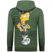 True Rise Oversized hoodie met capuchon the power