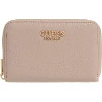 GUESS portemonnee Marsha SLG Medium Zip Around Wallet Light Taupe beige