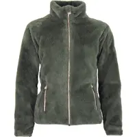 Mountain Peak Vrouwen fleece jas met nep bont Arendel