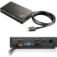 Lenovo Dockingstation - - ThinkPad OneLink+ - Kleur: Zwart - Model: EU - Referentie: 03X6296