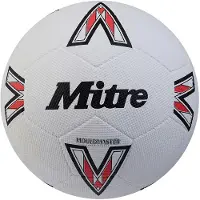 Mitre Super Dimple Voetbal Wit 5