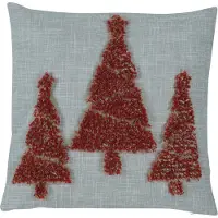 Mars & More Spartree kussen beige rood 45x45cm