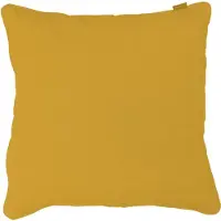 Mars & More Solid kussen geel 45x45cm