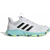 Adidas Sportschoen 'Court Flight' turquoise / zwart / wit