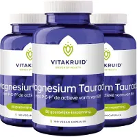 Vitakruid Magnesium Tauraat met P-5-P | 180 capsules