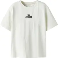 Name it KIDS T-shirt met backprint wit Jongens Katoen Ronde hals Backprint - maat 158/164