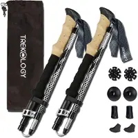 Trek Luxe Nordic wandelstok - Nordic walking stokken - wandelen bergen - vrije tijd sport