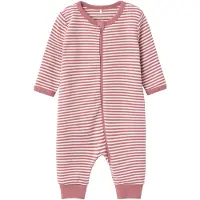 Name it BABY gestreepte baby pyjama NBNNIGHTSUIT roze Jongens/Meisjes Katoen Ronde hals - maat 98