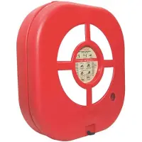 PLASTIMO Lifebuoy Door Box Rood 90 x 90 x 28 cm
