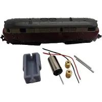 Minitrix micromotor NM034G N motor ombouwset voor V 160, BR 216, BR 217, BR 218