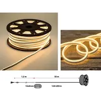 Xmas-King SMD LED Slang Warm Wit 50m 120 LED Per meter IP44 Bandmaat 16X8mm