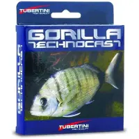 Tubertini Gorilla Technocast Black Monofilament 350 M Zwart 0.280 mm