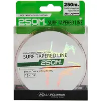 Kali Kunnan Surf 250 M Taps Toelopende Onderlijn Rood 0.160-0.520 mm