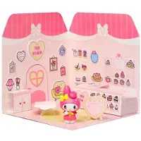 Comansi Hello Kitty and Friends Mini figure Sticker House My Melody Tea Room Mini-Figuur