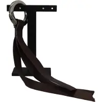Costume National Bruine Leren Zilverkleurige Metalen Sleutelhanger Sleutelhanger
