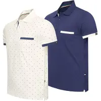 Cappuccino Italia Polo SS Todi 2-Pack Polo Multi