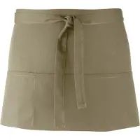 Premier Dames/Dames Kleuren 3 Zakschort / Werkkleding (Pakket van 2) (Olijf)