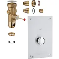 GROHE WC-drukspoeling 3/4" o pre-shut-off chr