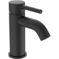 Ideal standard wastafelmengkraan Ceraline, uitloop 100mm, model BC822XG, zwart