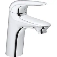 GROHE Eurostyle wastafelkraan - m-size - opbouw - zonder waste - chroom