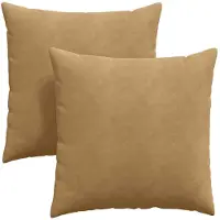 vidaXL Zitkussens 2 pcs Bruin 80 x 80 cm Corduroy stof