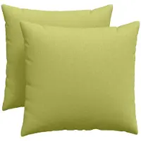 vidaXL Zitkussens 2 pcs Stof Lichtgroen 50 x 50 cm