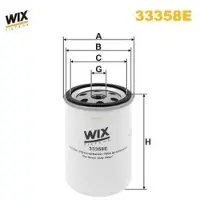 WIX FILTERS 33358E Brandstoffilter