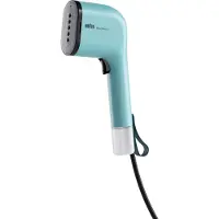 Braun 3 GS 3013, Handheld stoomreiniger, 0,07 liter, 0,5 minuut, Lichtgroen, Knopbediening, Handmatige schakelaar