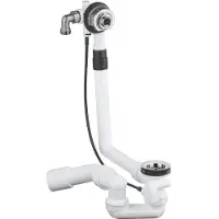 GROHE Talentofill badafvoer-, overloop- en vulcombinatie met waste voor normaal bad basisgarnituur