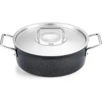 Fissler Adamant braadpan met metalen deksel, 24 cm, artikelnummer 156-124-24-000/0, EAN-code 4009209399546