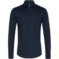 Desoto Zakelijk overhemd navy