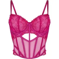 Hunkemoller Korset 'Peonie' pink