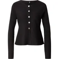ONLY Gebreid vest zwart