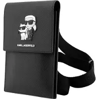 Karl Lagerfeld Saffiano Metal Logo Nft-telefoontasje