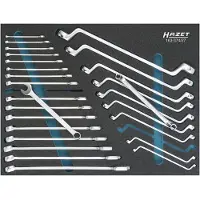 Hazet 163-374/27 Ring-steeksleutelset 27-delig Sleutelbreedte (metrisch) 6 mm