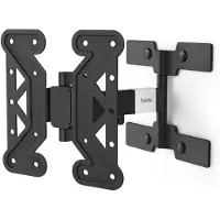 Hama TV-wandbeugel, kantelbaar, draaibaar, extra plat, geschikt voor televisies van 122 cm (48") tot 25 kg (00220847)