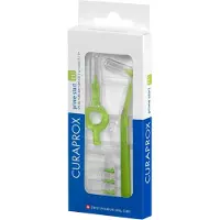 Curaprox Prime Start 011 met houders - Lime groen