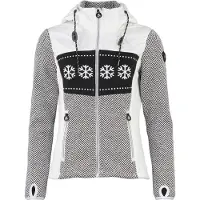 Mountain Peak Gevoerde hoodie met rits voor dames