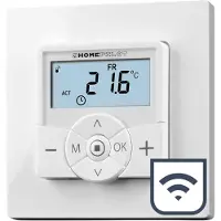 HOMEPILOT kamerthermostaat slim, Thermostaat, Wit