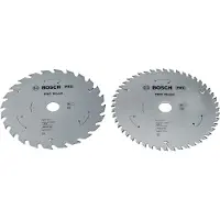 Bosch Powertools PRO Wood Cirkelzaagbladen | 165 mm | Cordless | 2 stuks - 2608644735