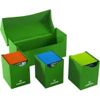 GameGenic Deckbox Triple Deck Holder 300+ XL Green