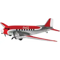 Hornby Coca-Cola Kerstdorpminiatuur Vliegtuig 7,7 X 22 X 22 Cm